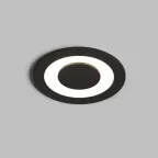 Светильник встраиваемый IP20 5 Вт LED 3000 К черн. алюм. DENKIRS DK2500-BK