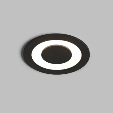 Светильник встраиваемый IP20 5 Вт LED 3000 К черн. алюм. DENKIRS DK2500-BK