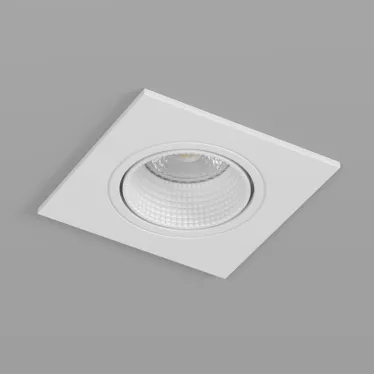 Светильник встраиваемый IP20 10 Вт GU5.3 LED бел./бел. пластик DENKIRS DK3071-WH