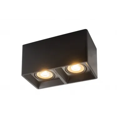 Светильник накладной IP20 10 Вт GU5.3 LED черн. пластик DENKIRS DK3035-BK