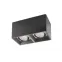 Светильник накладной IP20 10 Вт GU5.3 LED черн. пластик DENKIRS DK3035-BK