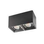 Светильник накладной IP20 10 Вт GU5.3 LED черн. пластик DENKIRS DK3035-BK