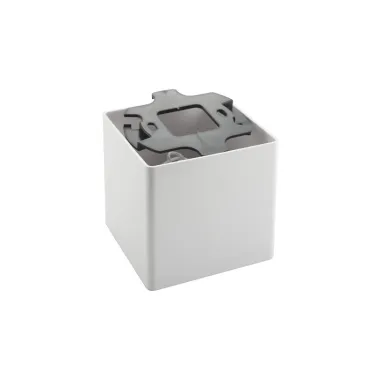 Светильник накладной IP20 10 Вт GU5.3 LED бел./черн. пластик DENKIRS DK3030-WB