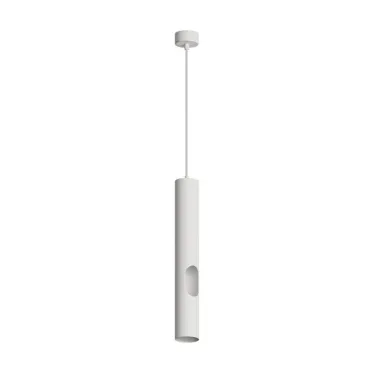 Светильник подвесной с декоративным вырезом IP20 до 15 Вт LED GU10 бел. алюм. DENKIRS DK4045-WH