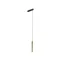 Светильник подвесной SMART HANG 9 Вт DIM 2700 К-6000 К матов. зол. с черн. DENKIRS DK8008-BG