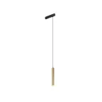 Светильник подвесной SMART HANG 9 Вт DIM 2700 К-6000 К матов. зол. с черн. DENKIRS DK8008-BG