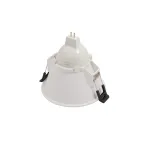 Светильник встраиваемый IP20 10 Вт GU5.3 LED бел. пластик DENKIRS DK3026-WH