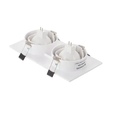 Светильник встраиваемый IP20 10 Вт GU5.3 LED бел. пластик DENKIRS DK3022-WH