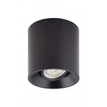 Светильник накладной IP20 10 Вт GU5.3 LED черн. пластик DENKIRS DK3040-BK