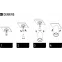 Светильник накладной IP20 10 Вт GU5.3 LED черн. пластик DENKIRS DK3040-BK