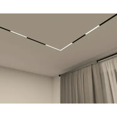 Светильник угловой SMART LINEAR ANGLE 18 Вт DIM 3000 К-6000 К черн. DENKIRS DK8014-BK