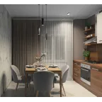 Светильник встраиваемый IP20 50 Вт GU10 черн. алюм. DENKIRS DK2422-BK