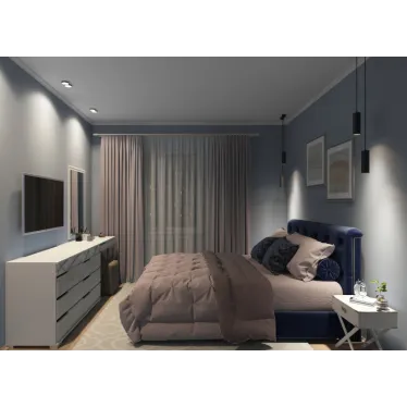 Светильник встраиваемый IP20 50 Вт GU10 черн. алюм. DENKIRS DK2422-BK