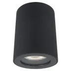 Светильник накладной влагозащ. IP44 15 Вт GU10 черн. алюм. DENKIRS DK3007-BK
