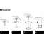 Светильник накладной IP20 10 Вт GU5.3 LED бел. пластик DENKIRS DK3030-WH