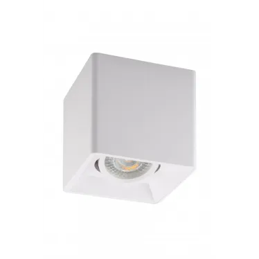 Светильник накладной IP20 10 Вт GU5.3 LED бел. пластик DENKIRS DK3030-WH