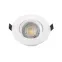 Светильник встраиваемый IP20 10 Вт GU5.3 LED бел. пластик DENKIRS DK3020-WH
