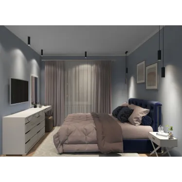 Светильник накладной IP20 15 Вт GU10 черн. алюм. DENKIRS DK2052-BK