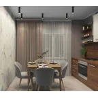 Светильник накладной IP20 15 Вт GU10 черн. алюм. DENKIRS DK2052-BK