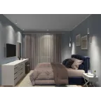 Светильник накладной IP20 15 Вт GU10 бел. алюм. DENKIRS DK2051-WH