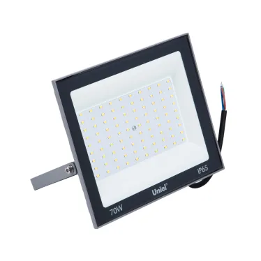 Прожектор светодиодный 70 Вт Дневной свет 6500K Корпус серый TM Uniel ULF-F23-70W/6500K IP65 160-240V GREY