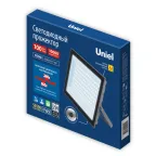 Прожектор светодиодный 100 Вт Дневной свет 6500K Корпус серый TM Uniel ULF-F23-100W/6500K IP65 160-240V GREY