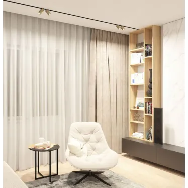 Светильник акцентный SMART SPOT DOUBLE 2х9 Вт DIM 3000 К-6000 К матов. зол. с черн. DENKIRS DK8012-BG