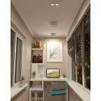 Светильник накладной IP20 10 Вт GU5.3 LED бел./бел. пластик DENKIRS DK3085-WH