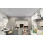 Светильник встраиваемый IP20 10 Вт GU5.3 LED черн./бел. пластик DENKIRS DK3072-BK+WH