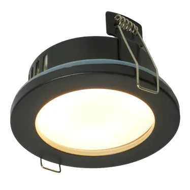 Светильник ДВО-15w GX53 без лампы черный IP44