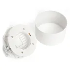 Светильник трековый на шинопровод ДПО GX70 без лампы белый