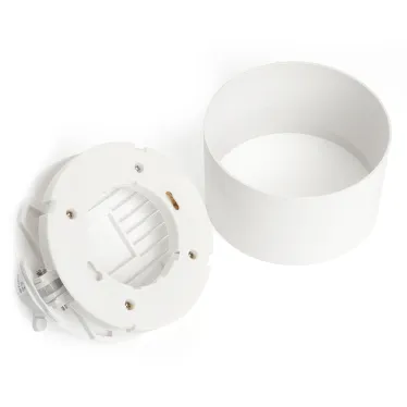 Светильник трековый на шинопровод ДПО GX70 без лампы белый