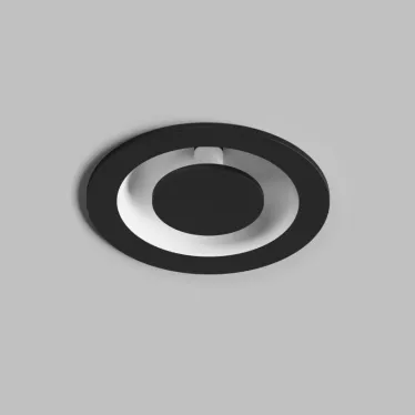 Светильник встраиваемый IP20 5 Вт LED 3000 К черн. алюм. DENKIRS DK2500-BK