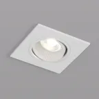 Светильник встраиваемый IP20 10 Вт GU5.3 LED бел./бел. пластик DENKIRS DK3071-WH