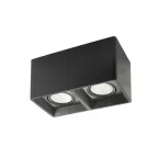 Светильник накладной IP20 10 Вт GU5.3 LED черн. пластик DENKIRS DK3035-BK