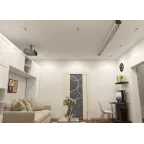 Светильник встраиваемый IP20 10 Вт GU5.3 LED бел./черн. пластик DENKIRS DK3072-WH+BK