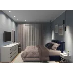 Светильник встраиваемый IP20 10 Вт GU5.3 LED бел. пластик DENKIRS DK3026-WH