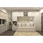 Светильник накладной IP20 10 Вт GU5.3 LED бел./бронзовый пластик DENKIRS DK3090-WBR