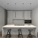 Светильник подвесной со встроенным светодиодом 5 Вт IP20 4000 К черн. алюм. DENKIRS DK4304-BK