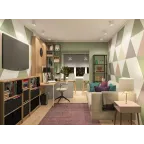 Светильник накладной IP20 10 Вт GU5.3 LED бел. пластик DENKIRS DK3030-WH