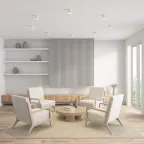 Светильник накладной IP20 5 Вт LED 3000 К бел. алюм./акрил DENKIRS DK4016-WH