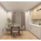 Светильник накладной IP20 10 Вт GU5.3 LED бел. пластик DENKIRS DK3040-WH
