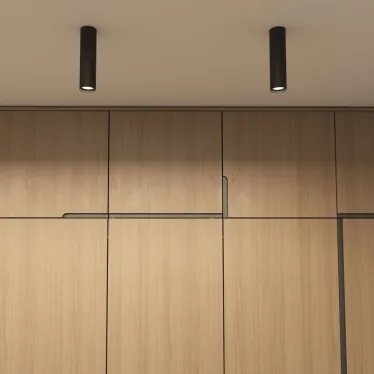 Светильник накладной IP20 15 Вт GU10 черн. алюм. DENKIRS DK2052-BK