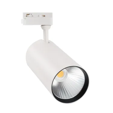 Светильник-прожектор ULB-Q276 40W/3000К WHITE светодиодный трековый 3800 Лм Теплый (3000К) Корпус белый