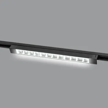 Светильник-прожектор ULB-Q282 30W/4000K BLACKсветодиодный трековый Линейный 2500 Лм (4000К) Корпус черный