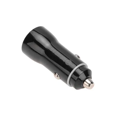 Автозарядка в прикуриватель АЗУ USB-A (QC 3.0)+USB-C (PD) 38Вт черная