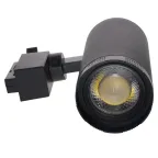 Светильник-прожектор ULB-Q261 20W/4000K/AC BLACK светодиодный трековый 1600 Лм (4000К) С регулируемым углом свечения Корпус черный