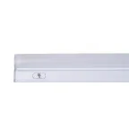 Светильник линейный светодиодный аналог Т5 с сенсорной кнопкой 10 Вт 230В  Кабель 1,2м с вилкой крепление в комплекте Белый свет 4000K Корпус белый TM Uniel ULI-L04-10W/4000K IP40 WHITE