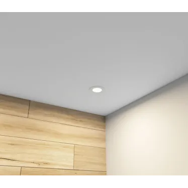 Светильник встраиваемый влагозащищенный IP65 до 10 Вт LED GU5.3 бел. DENKIRS DK3101-WH