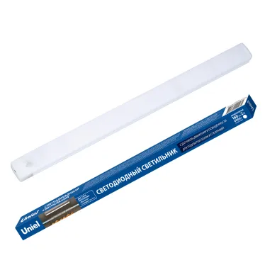 Светильник светодиодный для мебели с сенсором движения и освещенности 2 Вт Аккумуляторный в комплекте 300мм 160лм ТМ Uniel ULM-F60-2W/4000K/RECH SENSOR IP20 WHITE